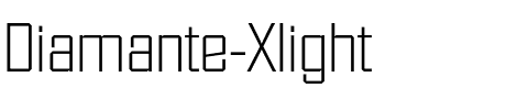 Diamante-Xlight Regular.otf