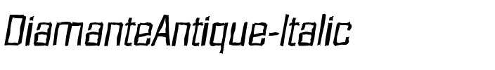 DiamanteAntique Italic.ttf