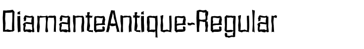 DiamanteAntique Regular.ttf