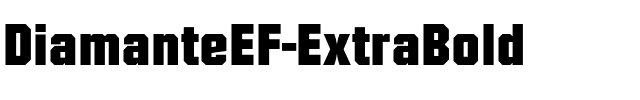 DiamanteEF ExtraBold Regular.otf