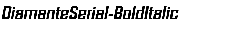 DiamanteSerial BoldItalic.ttf