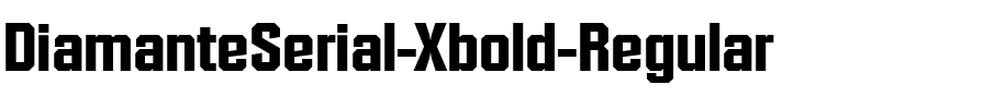 DiamanteSerial-Xbold Regular.ttf