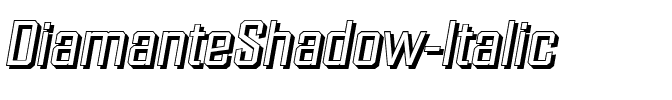 DiamanteShadow Italic.ttf