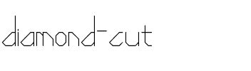 Diamond Cut Normal.ttf