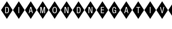 Diamond Negative Std Regular.otf