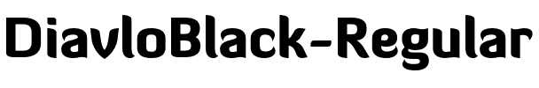 Diavlo Black Regular.otf