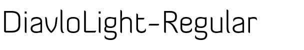 Diavlo Light Regular.otf