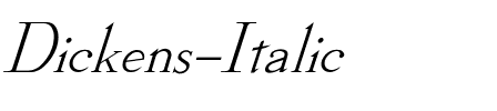 Dickens-Italic Regular.ttf