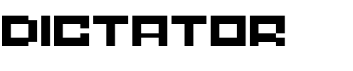 Dictator Regular.ttf