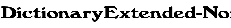 DictionaryExtended Normal.ttf