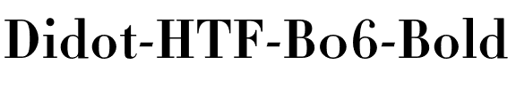 Didot Bold.otf