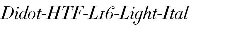 Didot Light.otf
