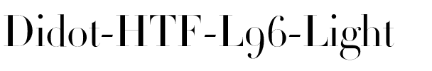Didot Light.otf