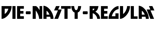 Die Nasty Regular.ttf