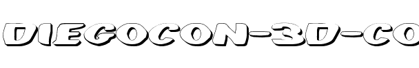 DiegoCon 3D 3D.ttf