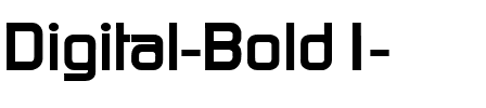 Digital Bold.ttf