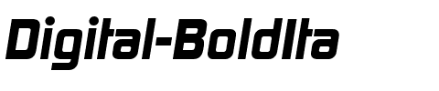 Digital-BoldIta Regular.ttf