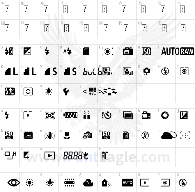 Digital-Camera-Symbols