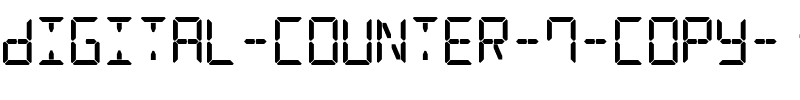 Digital Counter 7 Regular.ttf