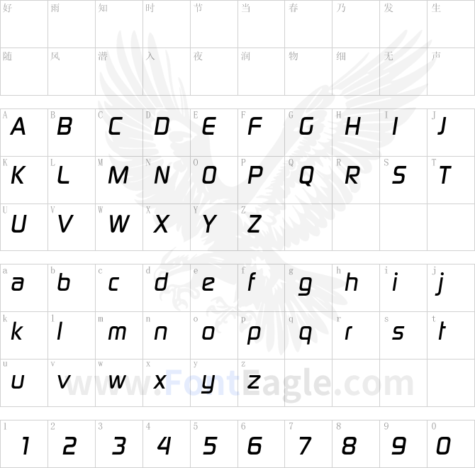 DigitalEF-MediumItalic