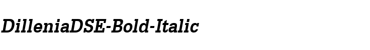 DilleniaDSE Bold Italic.ttf
