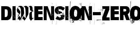 Dimension Zero Normal.ttf