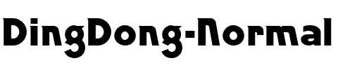 DingDong Normal.ttf