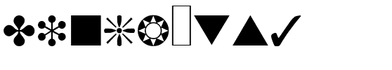 Dingbats3 Normal.ttf