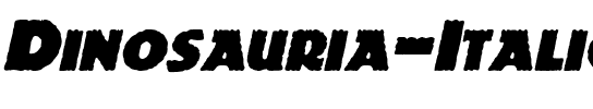 Dinosauria  Italic.ttf