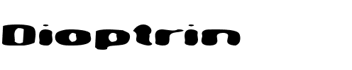 Dioptrin Regular.ttf