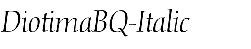 Diotima BQ Regular.otf