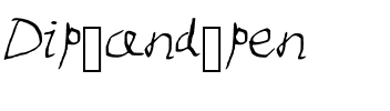 Dip_and_pen Medium.ttf
