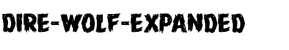 Dire Wolf Expanded Expanded.ttf
