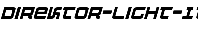 Direktor Light Italic Light Italic.ttf