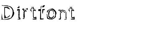 Dirtfont Medium.ttf