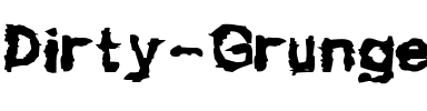 Dirty Grunge Normal.ttf