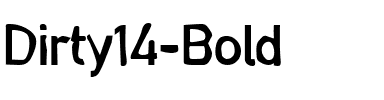 Dirty14 Bold.ttf