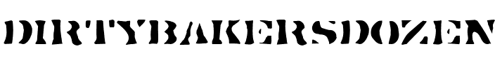 DirtyBakersDozen Gaunt Regular.ttf