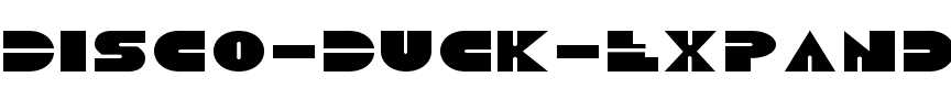 Disco Duck Expanded Expanded.ttf
