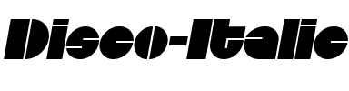 Disco Italic.ttf