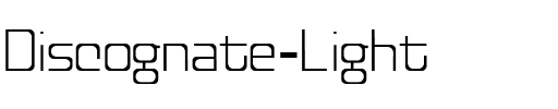 Discognate Light Regular.ttf