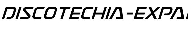 Discotechia Expanded Italic Expanded.ttf