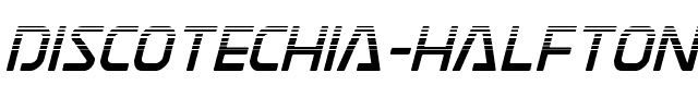 Discotechia Halftone Italic.ttf