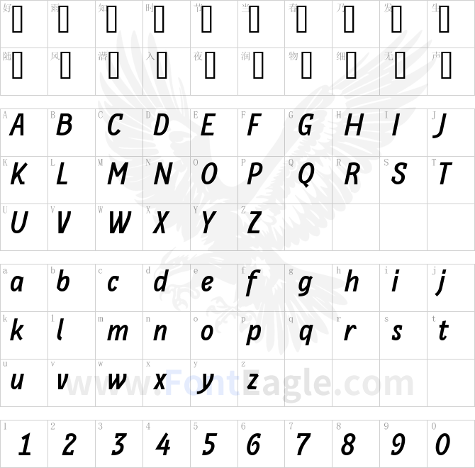 Discreet-Bold-Italic