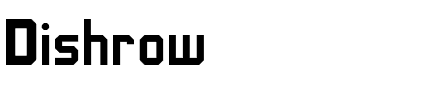 Dishrow Regular.ttf
