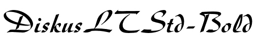 Diskus LT Std Bold.otf