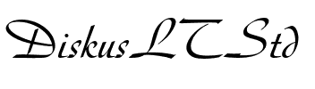 Diskus LT Std Regular.otf