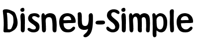 Disney Simple Normal.ttf