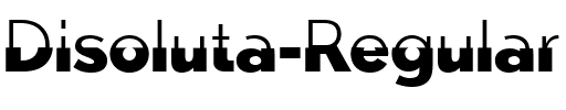 Disoluta Regular.ttf