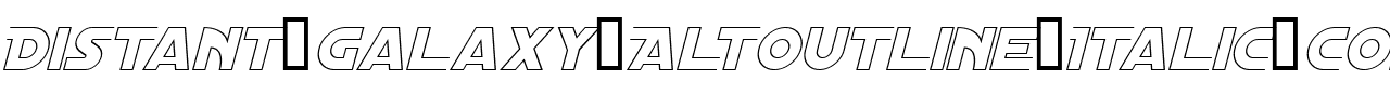 Distant Galaxy AltOutline Italic.ttf